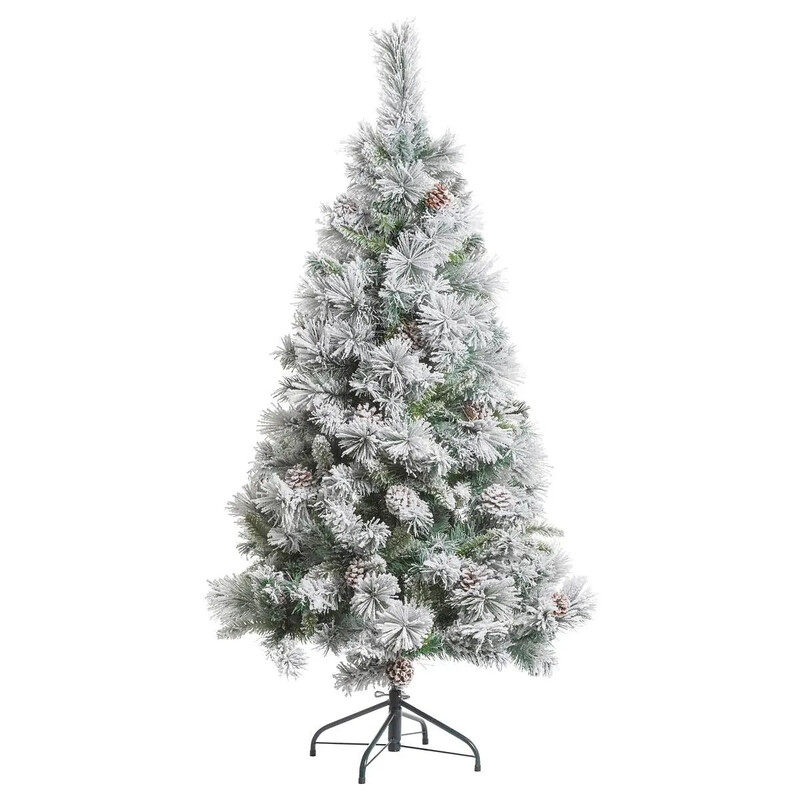 Sapin de Noël Floqué Minnesota 180 cm