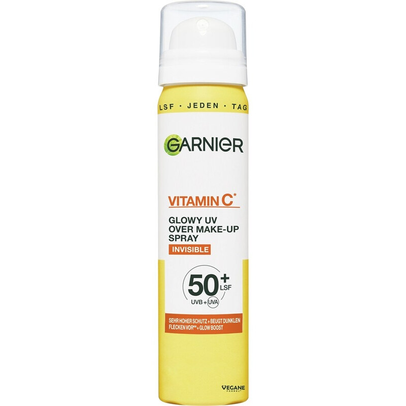 Garnier Skin Active Vitamin C Glowy UV Over Make-up Spray LSF 50+ 75 ml
