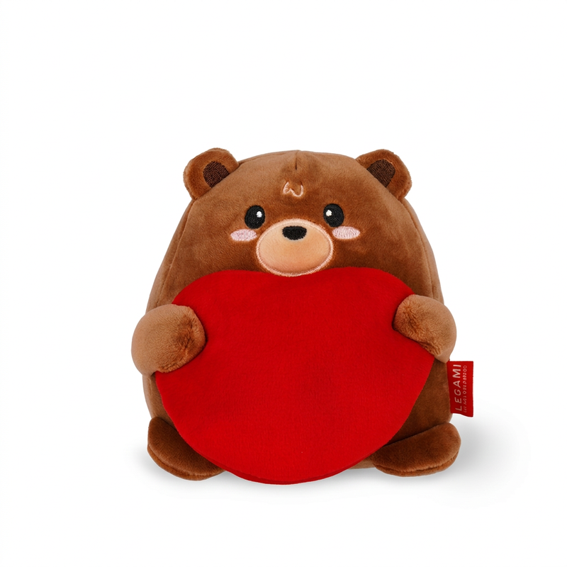 Legami Plush Mini Teddy Bear Soft Toy, 15Cm