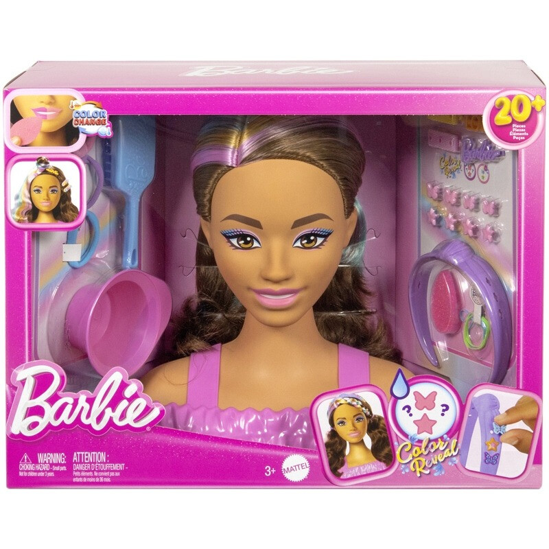 Barbie Barbie Tête à Coiffer Color Reveal Chevelure et accessoires - vue 2