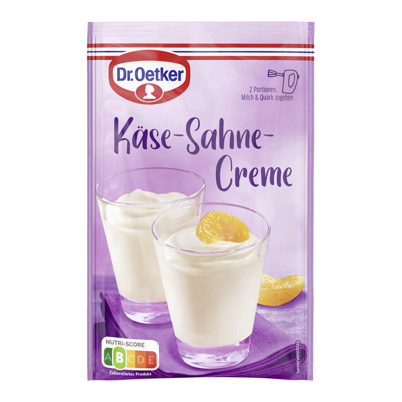 Dr. Oetker Käse-Sahne-Creme Dessert 63g