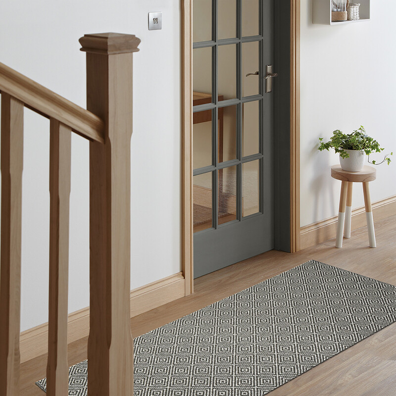 Runner Prague Charcoal 67x180cm