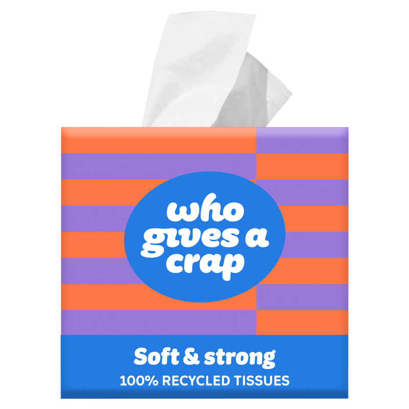 100% Recycled Facial Tissues