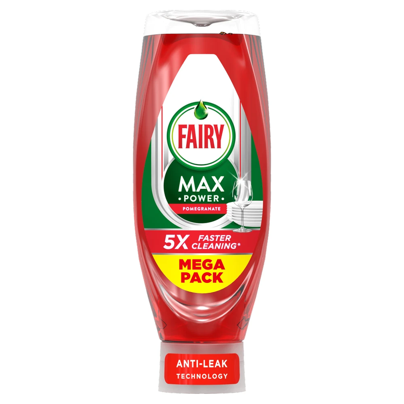 Max Power Washing Up Liquid Pomegranate 730ml