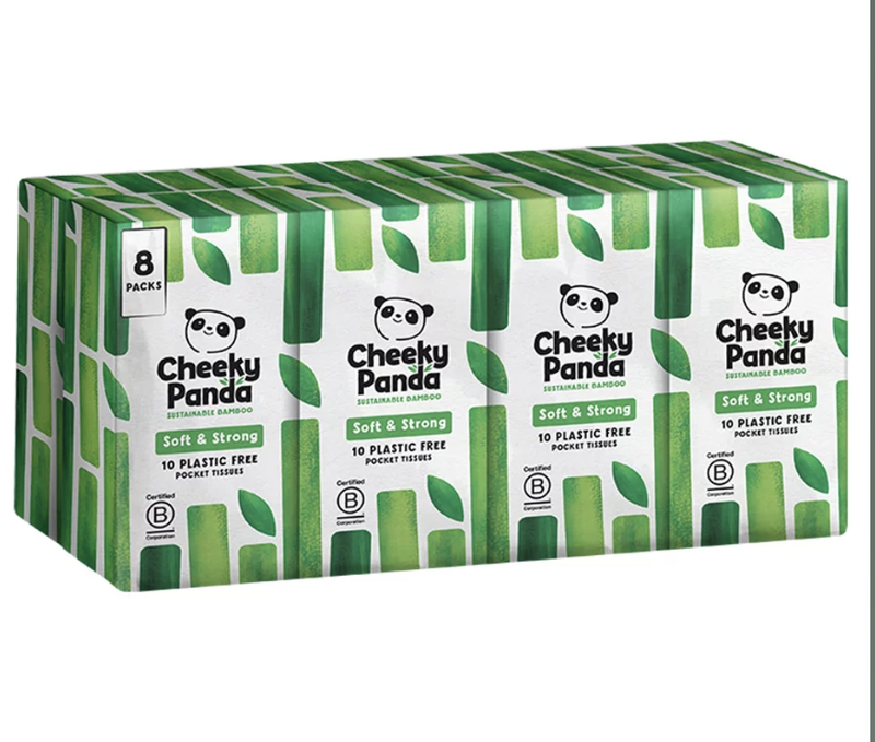Classic Bamboo Pocket Tissue 8 Packs