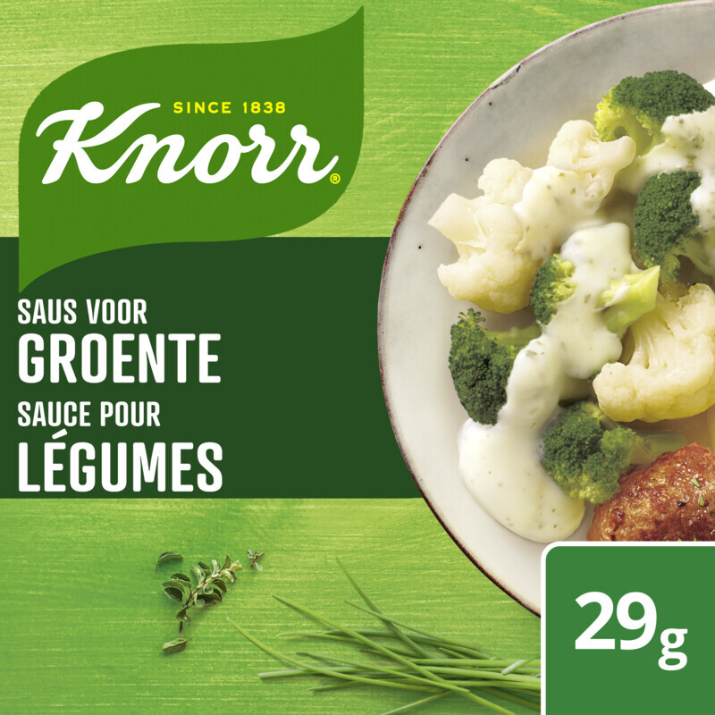 Knorr Juicy&Creamy Groentesaus - 29 g