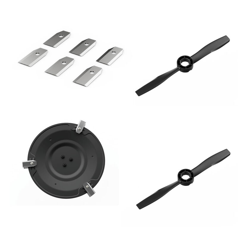 Zubehörpaket (Ersatzmesser, Scheibenventilatorflügel und große Schneidscheibe) für TRON/TRON SE