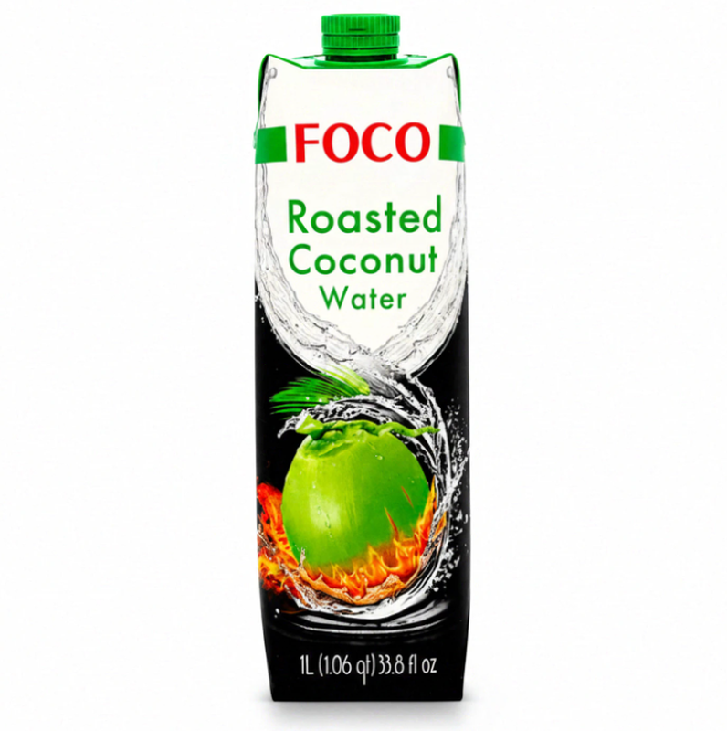 FOCO Geröstetes Kokoswasser 1 L