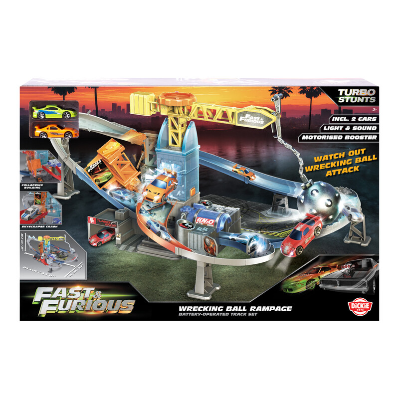 Fast & Furious Wrecking Crash Course Track Set