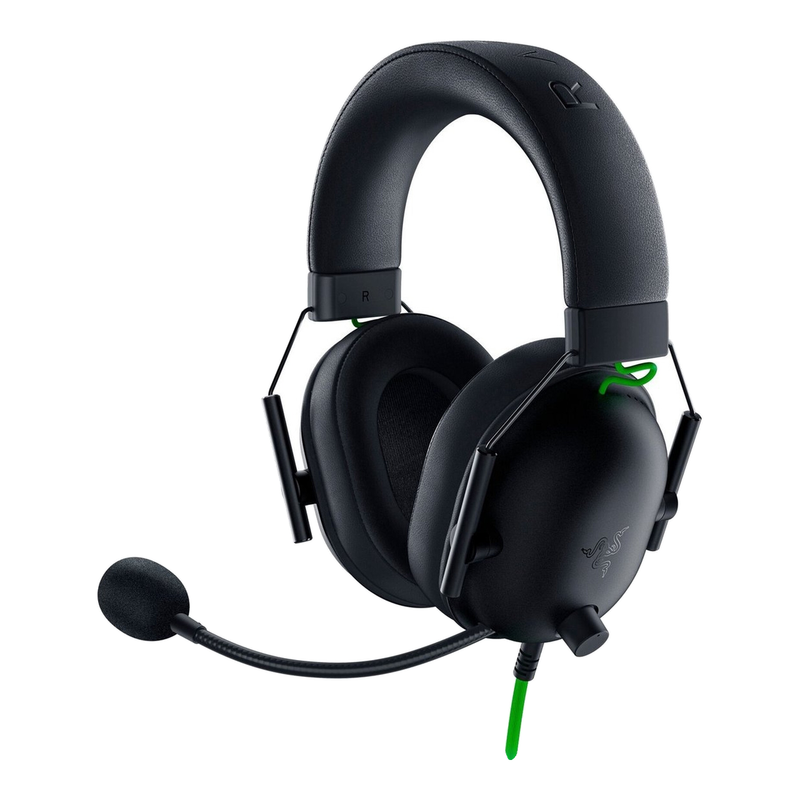 Razer Blackshark V2 X 7.1 bekabelde gamingheadset, multi-platform esports - Zwart