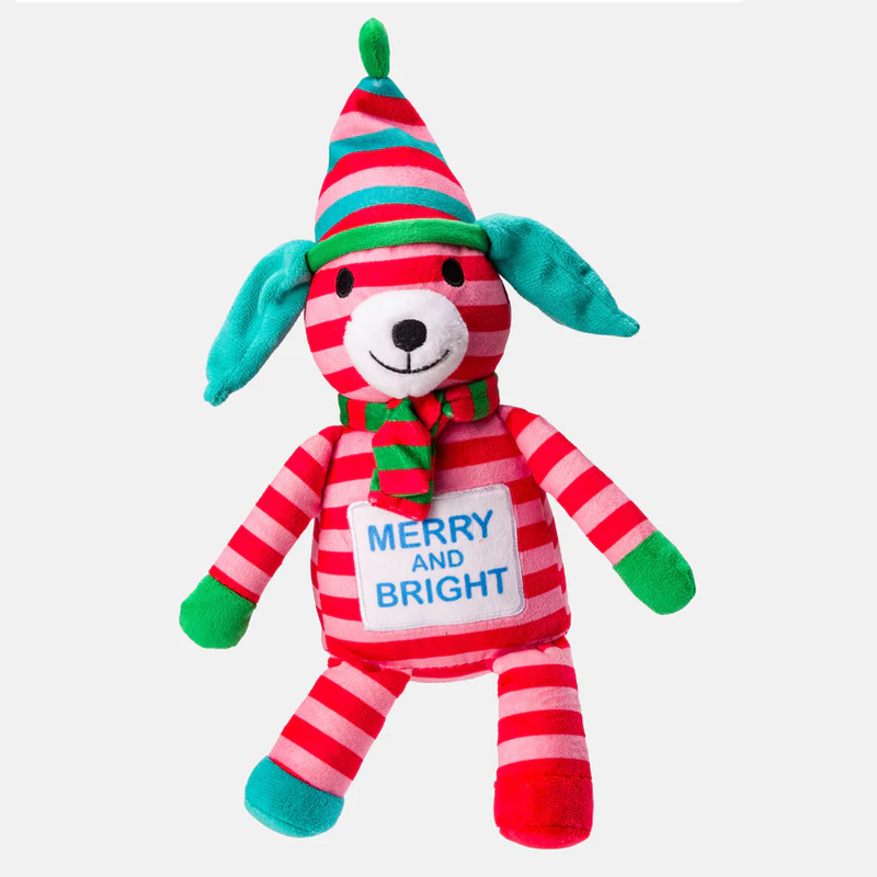 Merry & Bright Dog Plush Toy