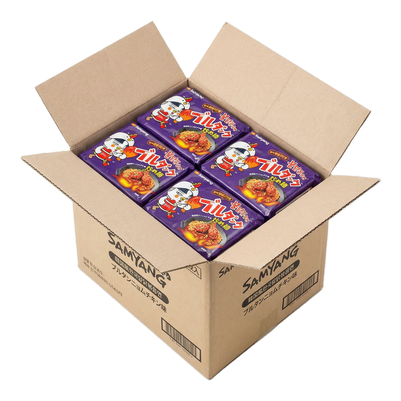 Samyang Hot-Chicken-Geschmack Ramen Süß & Scharf 40 x 140 g