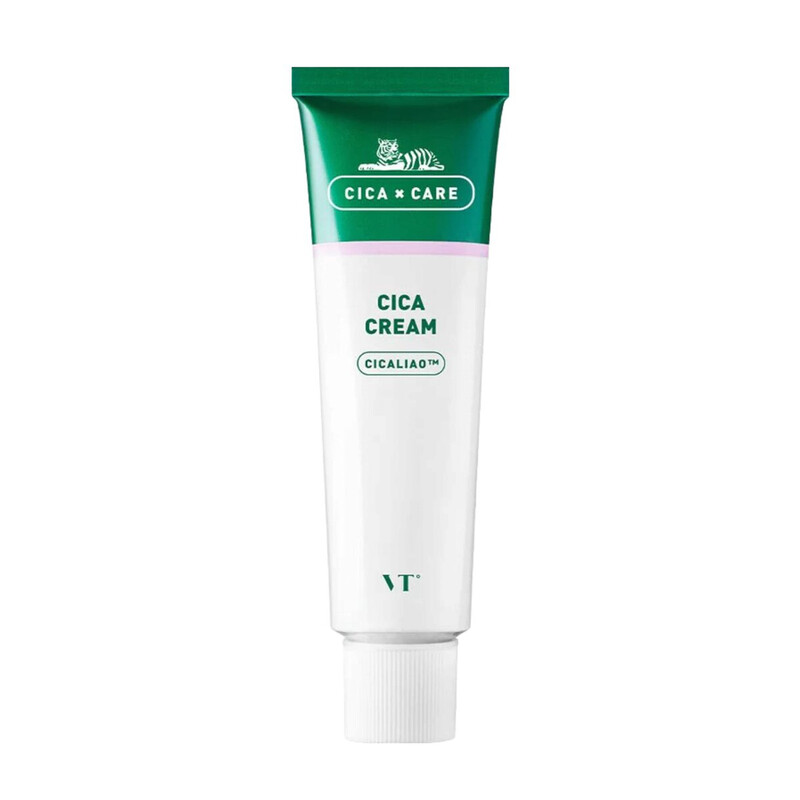 VT Cosmetics Cica Cream Gesichtscreme für gereizte Haut mit Cente…