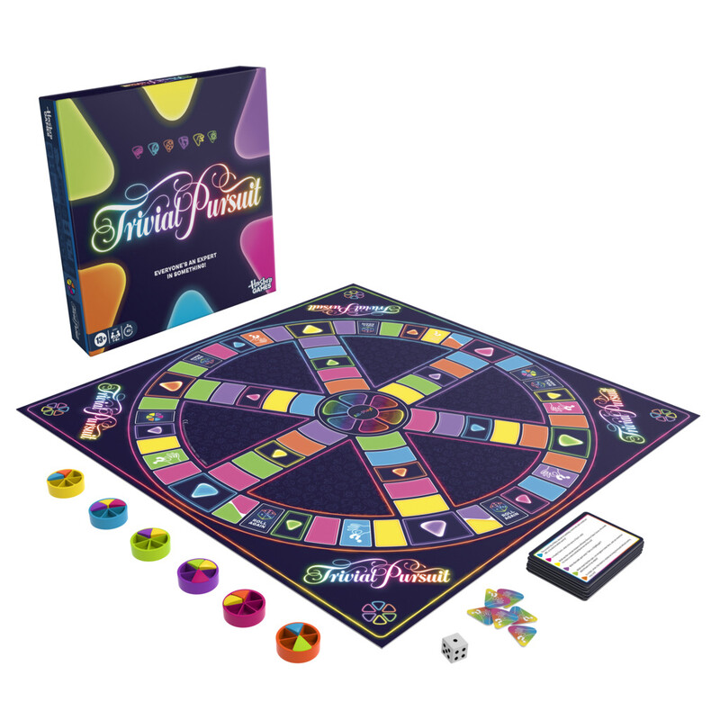 Trivial Pursuit Updated Version | Classic Trivia Board Game for Family Game Night | Over 2,500 New Questions Across All Categories