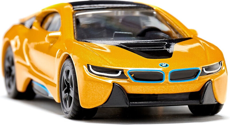Siku BMW i8 speelgoedauto - zwart en geel, 80 cm