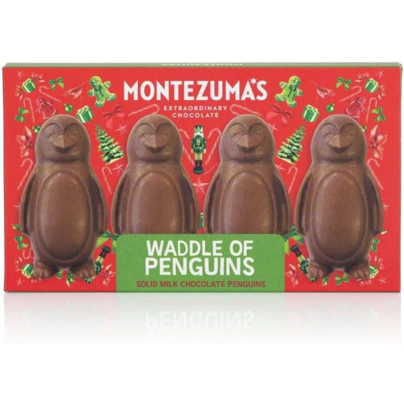 Solid Milk Chocolate Christmas Penguins 60g