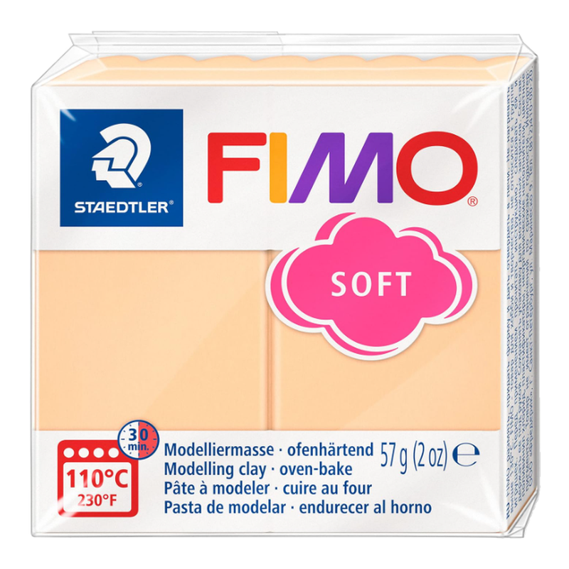 Staedtler Orange Polymer Clay - Fimo Effect Pfirsich 405 - 56G - Ofenhärtend 110C - Farbe - Image 8