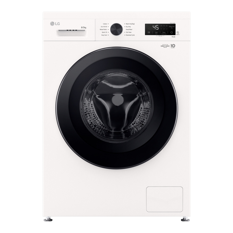 Lg White W4x1095nwk 9Kg/5Kg 1400 Spin Washer Dryer - Image 9