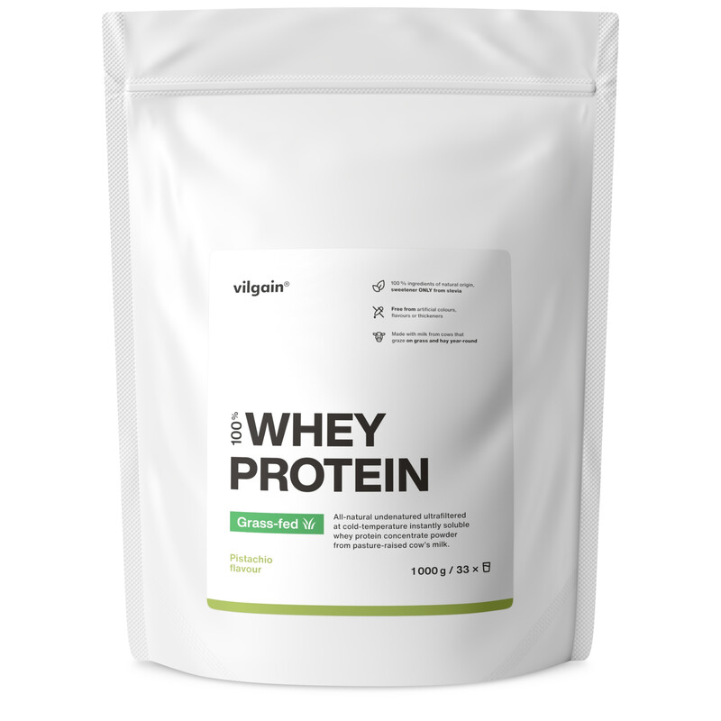 Grass Fed Whey Protein Pistachio Protein Nutrition Powder - 1000g