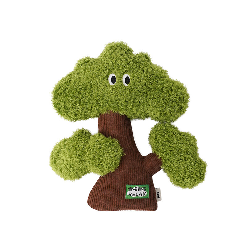Zeze Green Fluffy Plush Pet Pillow, Soft Comfort Cat Dog Cushion (Large)