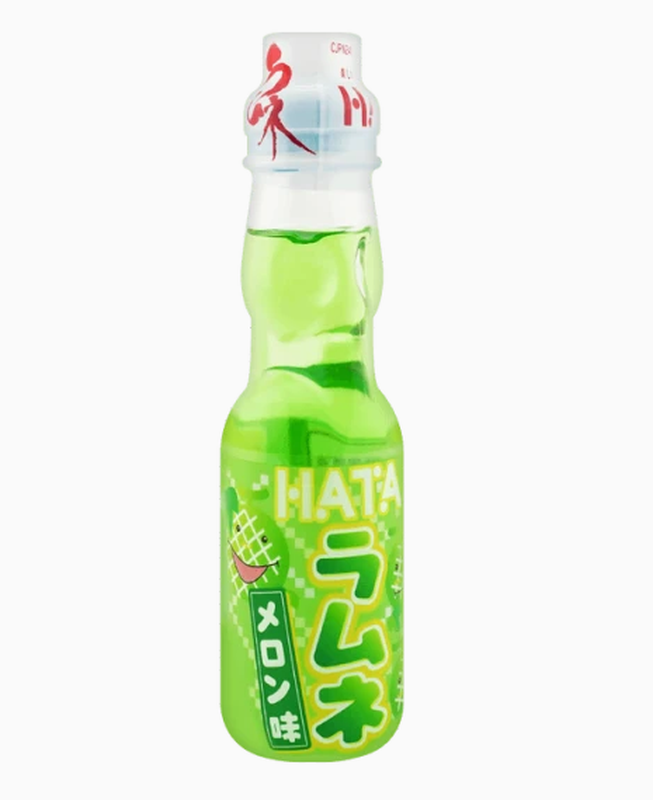 HATA Melon Ramune Carbonated Drink 200ml