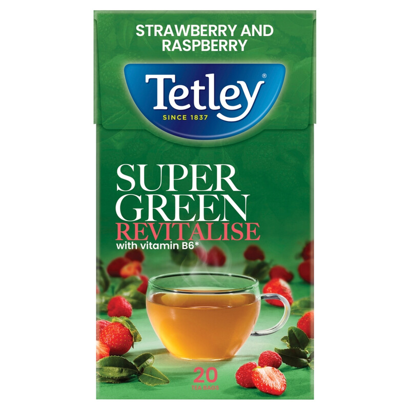 20 Supergreen Vitamin B Berry Tea 40g