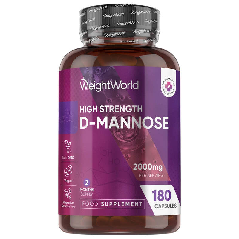 WeightWorld D-Mannose 2000 mg, 180 Kapseln