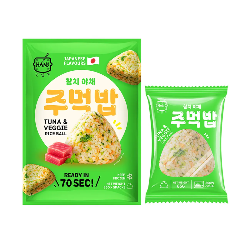 HANSS Thunfisch & Gemüse Reisbällchen 85g*5