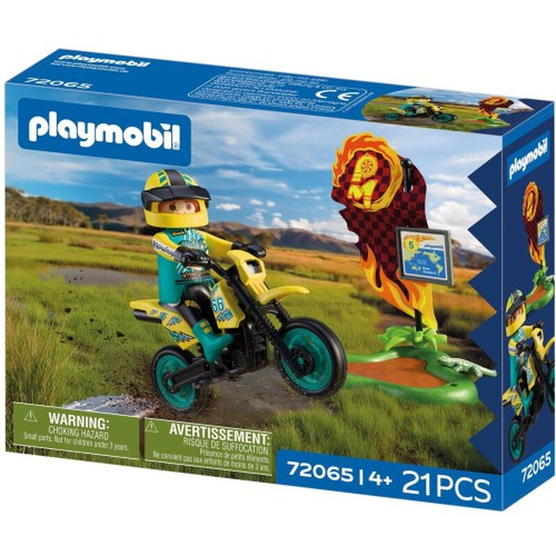 Playmobil 72065 - Moto Tout-terrain