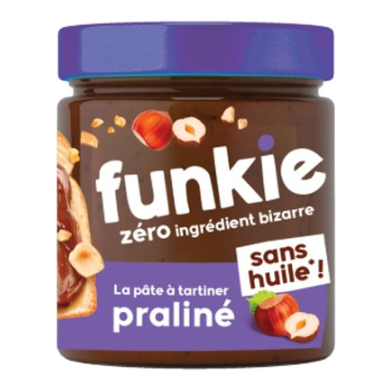 FUNKIE Pâte à tartiner biologique praliné - 200 g