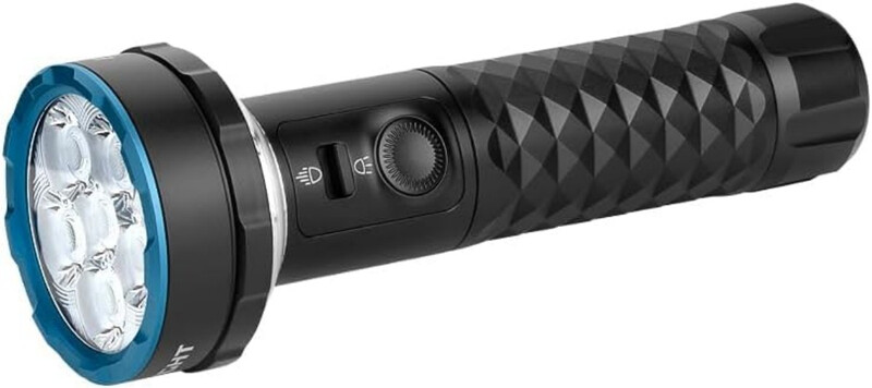 Olight Multifunktionale Outdoor Taschenlampe für Camping & Hike, Schwarz, mit beidseitiger Beleuchtung