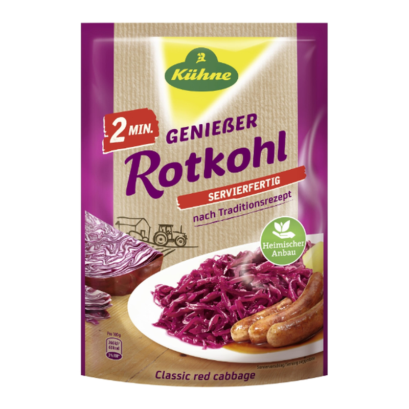 Kühne Genießer Rotkohl servierfertig 400 g