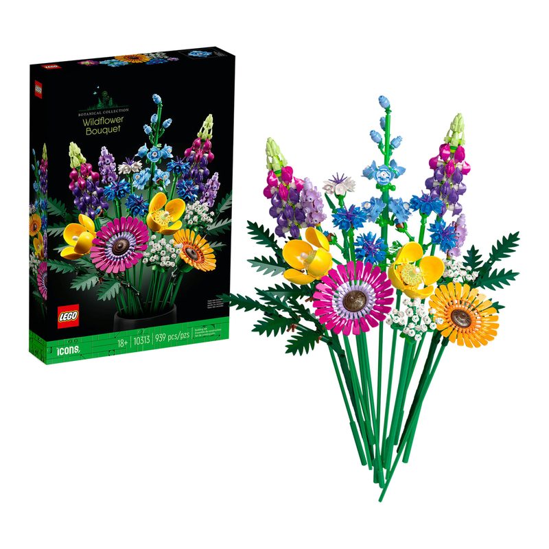 LEGO Icons Bouquet de Fleurs Sauvages 10313 - vue 9