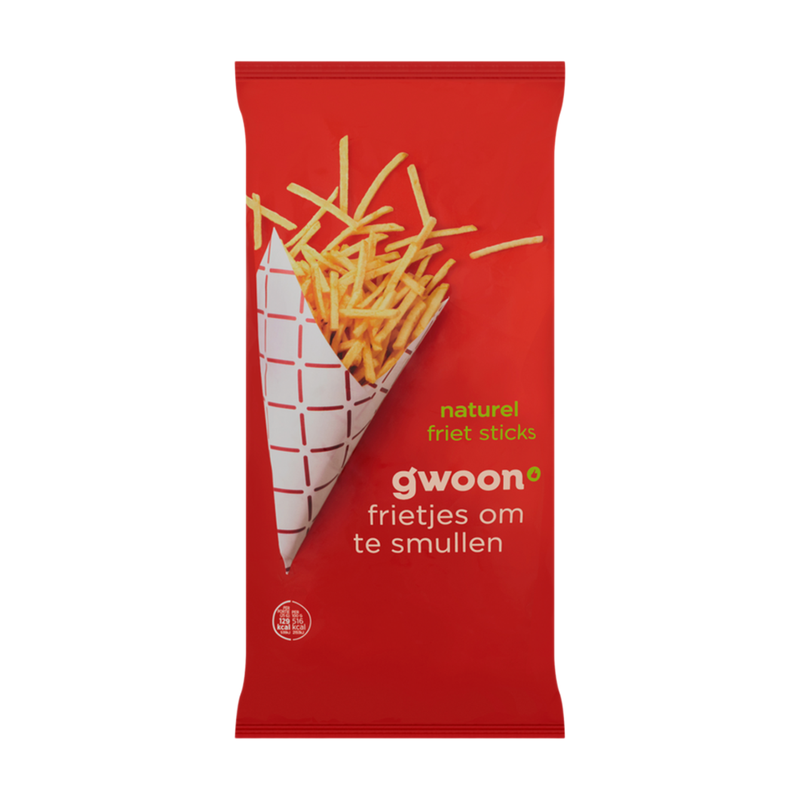 G'woon Natuurlijke Friet Sticks - 150 g