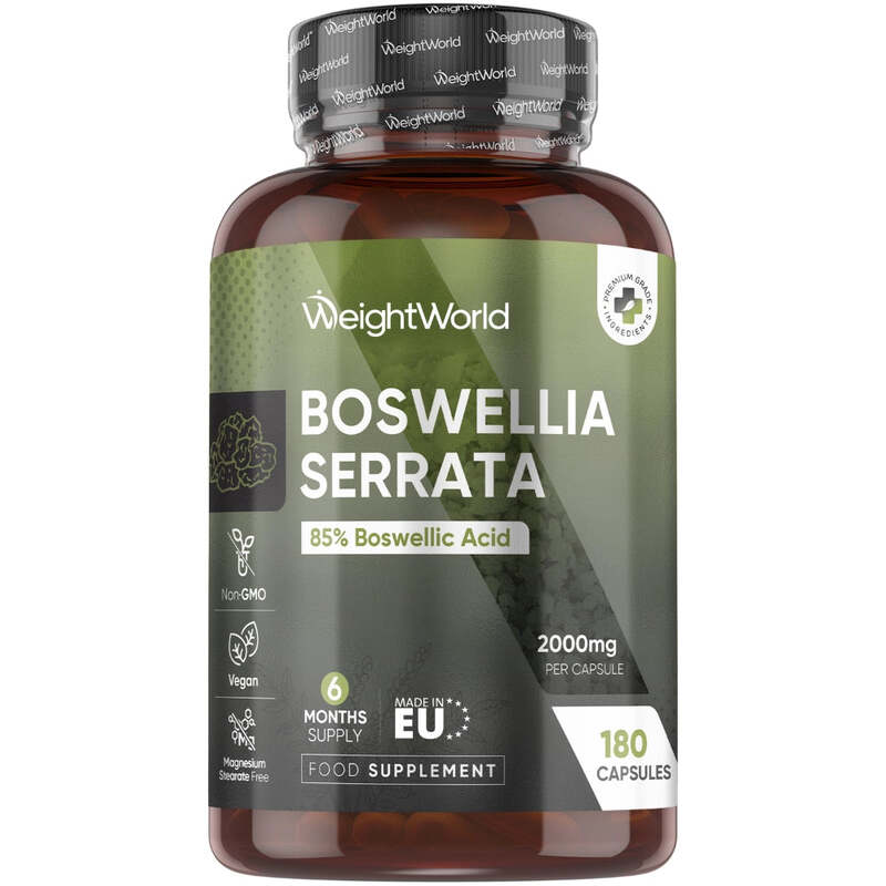 WeightWorld Boswellia Serretta 2000 mg 180 Kapseln