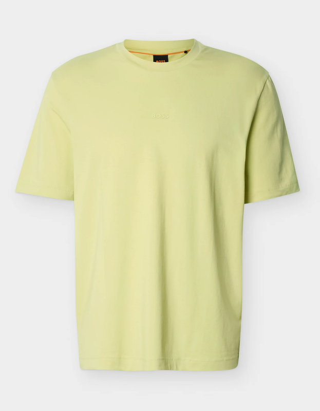BOSS Relaxed-fit T-Shirt with a Layered Logo Print - Medium Beige