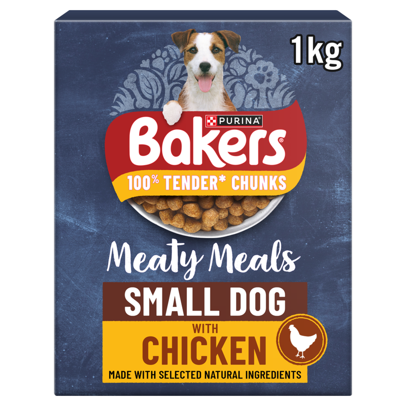 Meaty Meals Small Dog Chicken Dry Dog Food 1kg