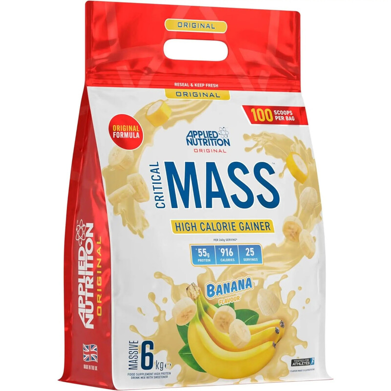 Critical Mass Original Weight Gainer Banana - 6 kg