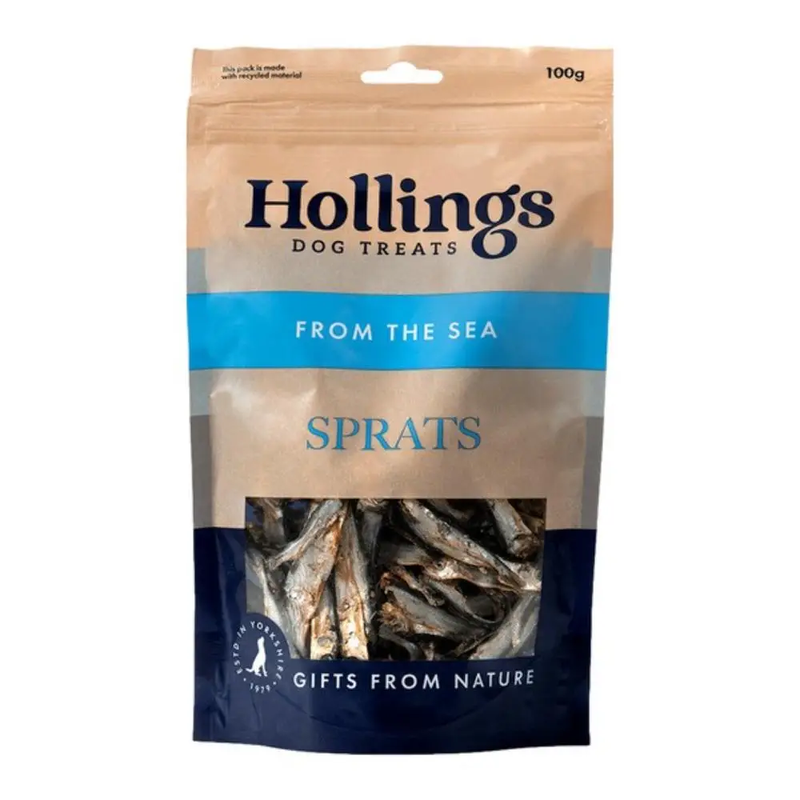 Dog Treats From The Sea Sprats 100g