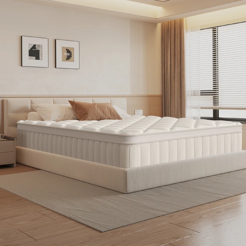 GTIMEX matras, 140 x 200 x 25 cm, 7-zonen pocketverenmatras, H3,orthopedisch, GEÏNTEGREERDE TOPPER, EU-kwaliteitscertificering, ademend, pocketveringmatras met hoeslaken, voor kinderen en volwassenen