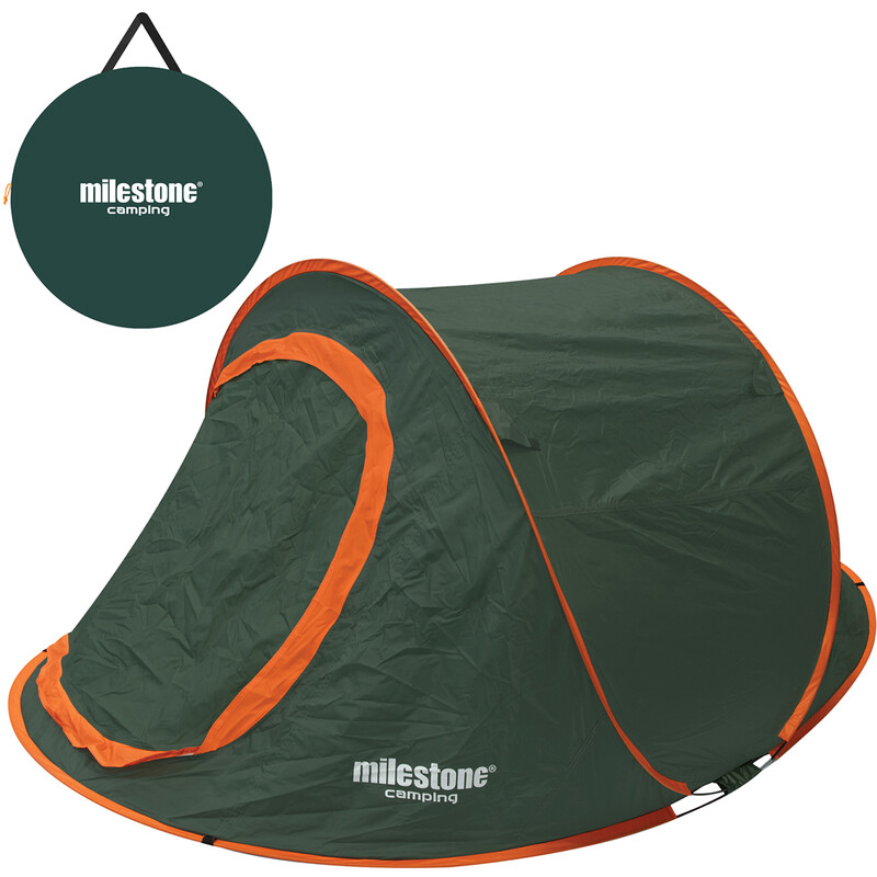 Camping Pop Up Tent / 2 Person Water-Resistant Tent with Carry Bag Included