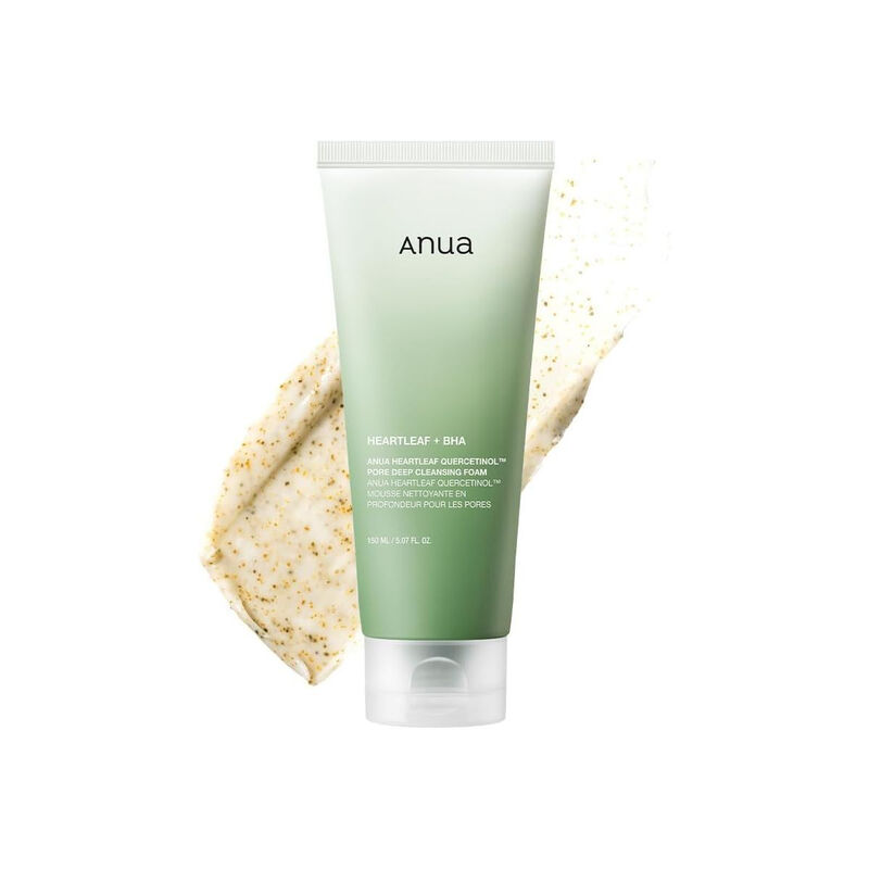 Anua Heartleaf Quercetinol Poriën Diepreinigend Schuim 150 ml