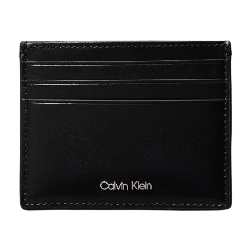 Calvin Klein Card Pocket Raised Cardholder - Black