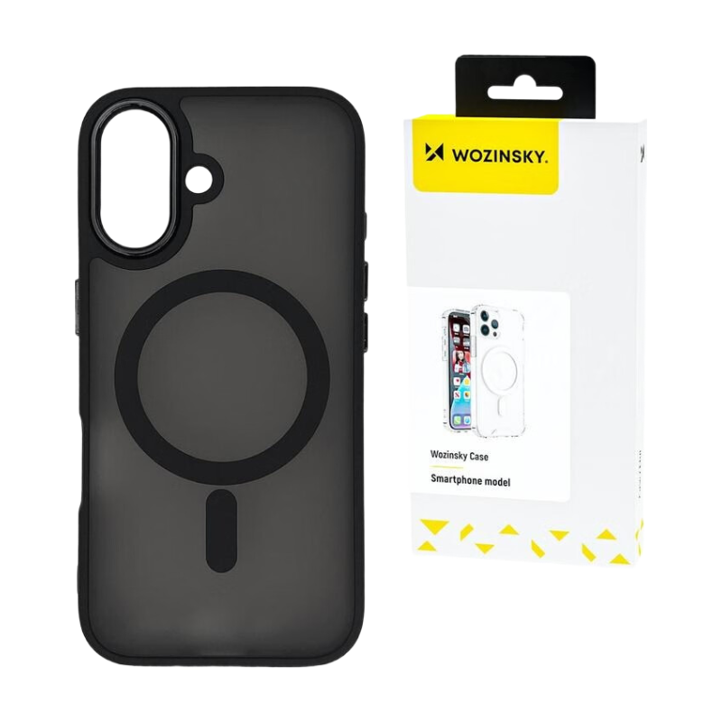 Wozinsky Fashion Case MagSafe für Samsung Galaxy S25 - schwarz