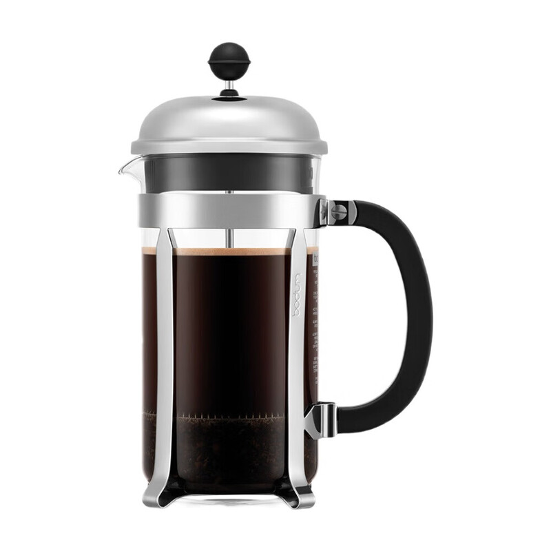 Bodum Chambord Cafetière à piston 1 L - 8 tasses - Noir