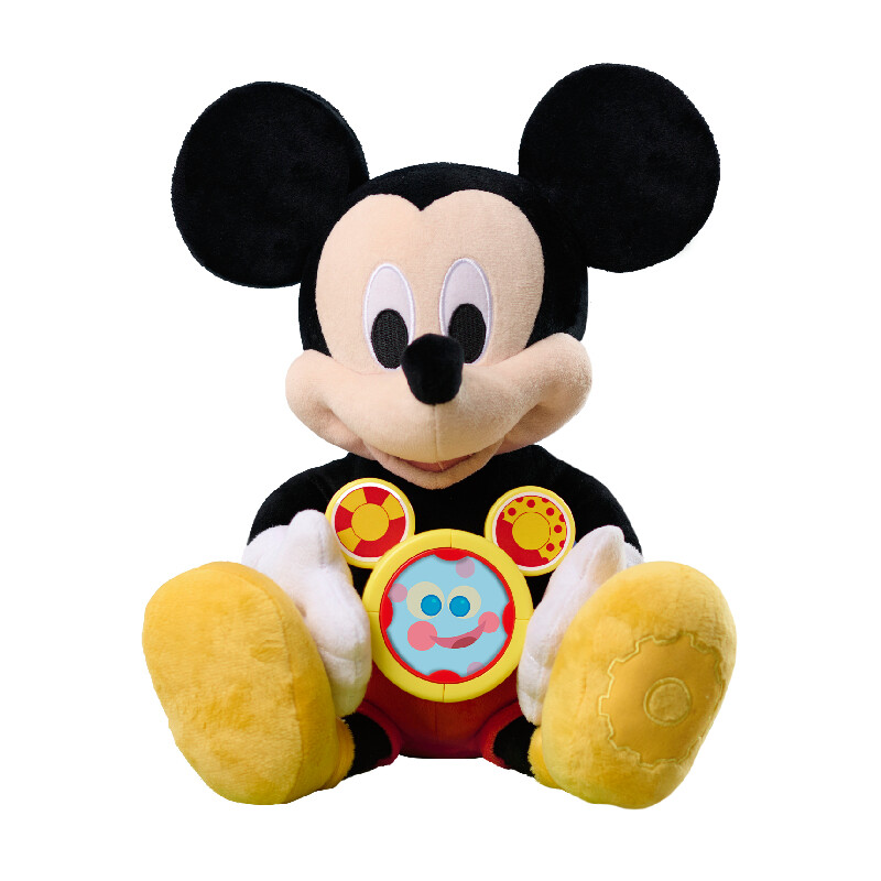 Disney Mickey Mouse Oh Toodles Interactive Plush Soft Toy, 20-Inch Talking & Singing Stuffed Animal for Toddlers & Kids
