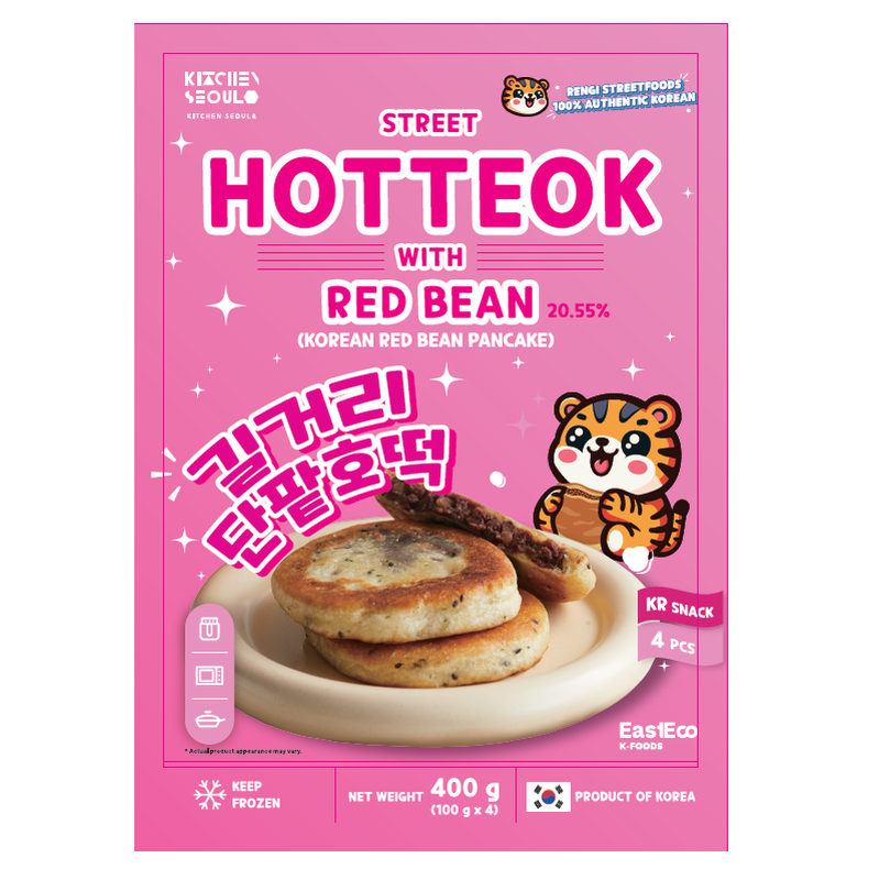Hotteok with Red Bean 400g Red Bean Cake