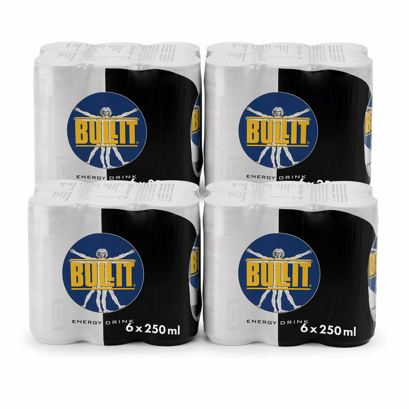 Bullit Energy Drink – 4 x 6 x 250 ml
