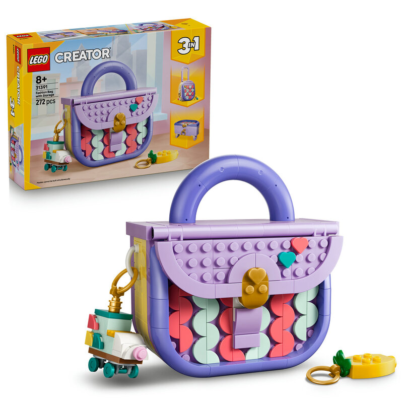 LEGO Creator 31391 Stijlvolle tas met opbergruimte