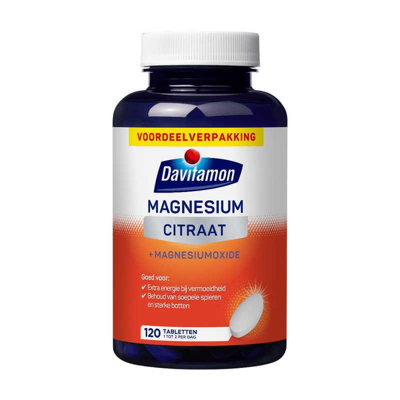 Davitamon Magnesiumcitraat 120 Tabletten
